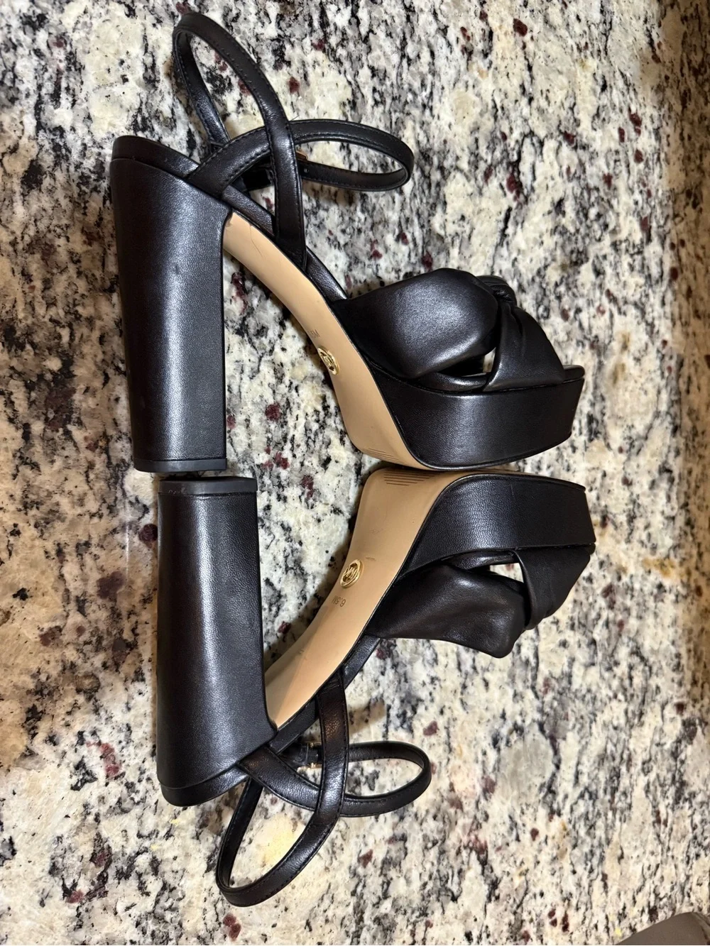 Michael Kors Josie Ankle Strap Platform Sandal 6.5